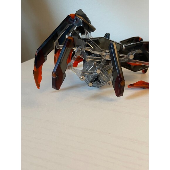 HEX Bots Remote Control Tarantula Lights Spider Creepy Fast Crawler USED Damaged - Picture 7 of 7